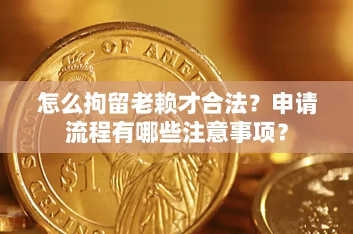 武汉怎么拘留老赖才合法？申请流程有哪些注意事项？
