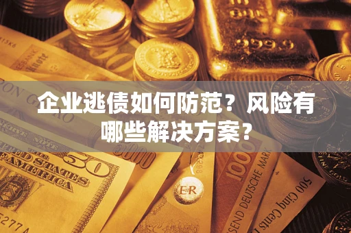 武汉企业逃债如何防范？风险有哪些解决方案？