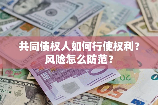 武汉共同债权人如何行使权利？风险怎么防范？