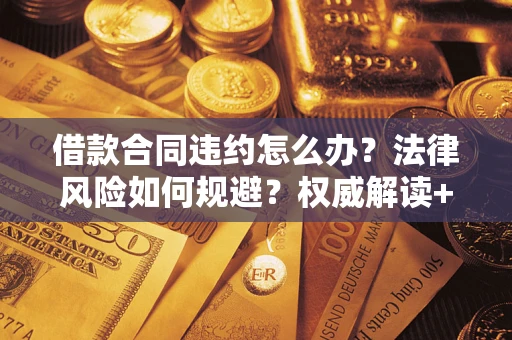 武汉借款合同违约怎么办？法律风险如何规避？权威解读+实用指南