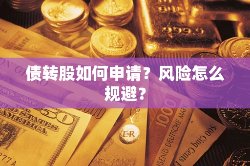 武汉债转股如何申请？风险怎么规避？